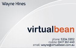 business card sample