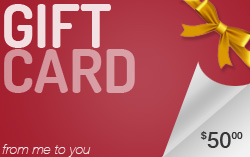 gift card sample