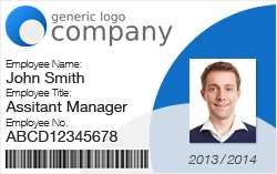 staff id card sample